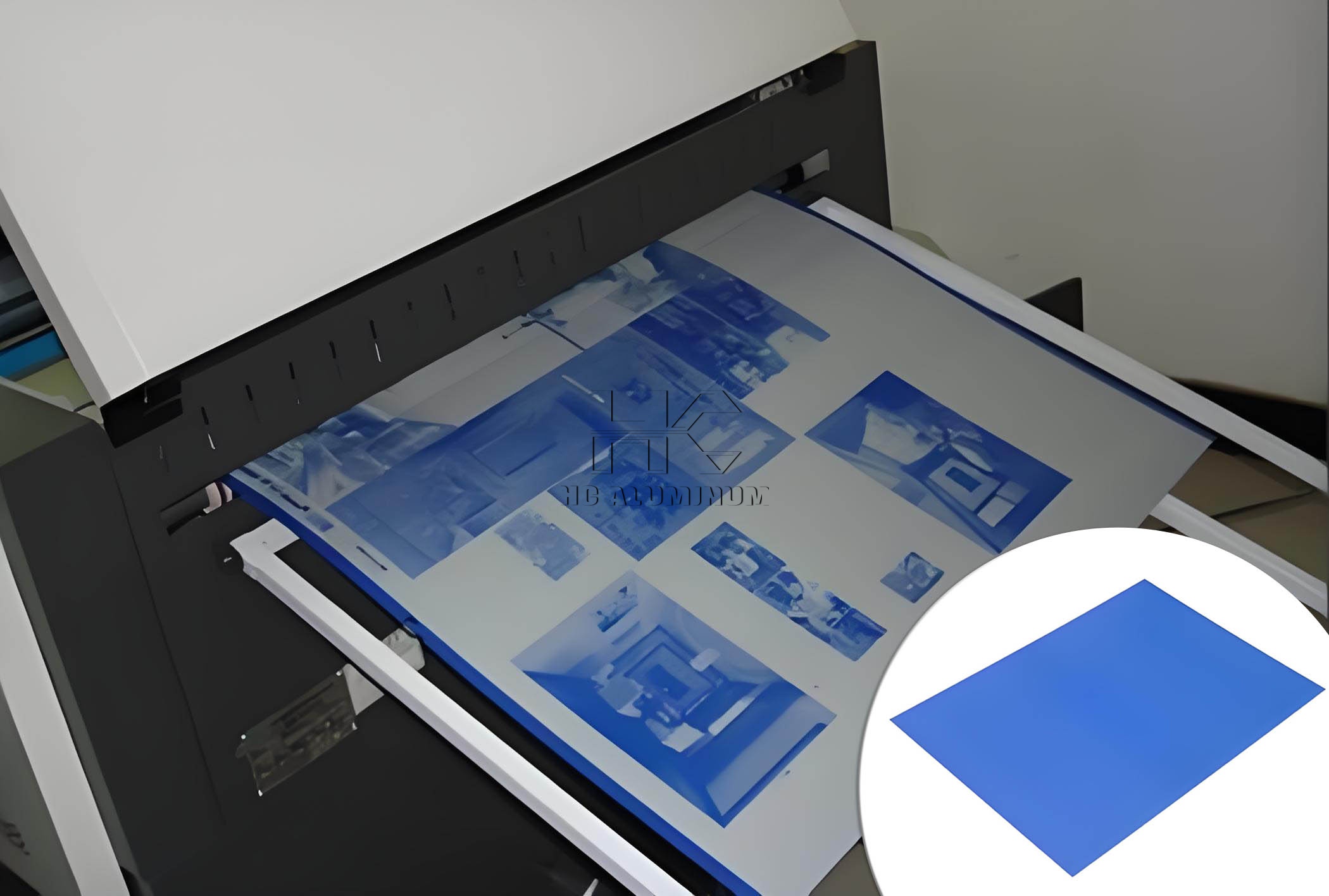 What Is a Blue Positive Thermal CTP Plate?